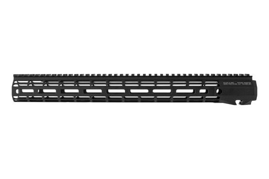 Aero Precision ATLAS R-ONE M-LOK AR15 free float rail features a black finish